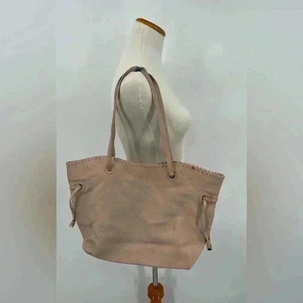 Tory Burch Leather Marion Slouchy East/West Tote Bag - Picture 3 of 9